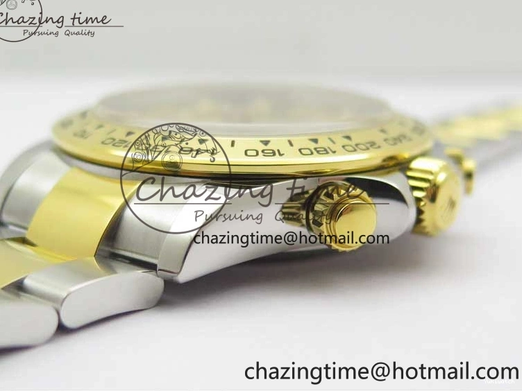 116508 SA4130 YG Case Best SS Bracelet YG Noob SS Dial Crystal 904L Daytona YG 1:1 Edition and 0109